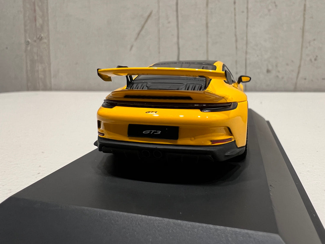 Porsche 992 GT3 Signal Yellow - 1:43 Scale Resin Model Car - Spark