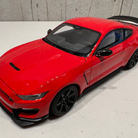 FORD SHELBY GT-350R (RACE RED) 1:18 SCALE - AUTOART