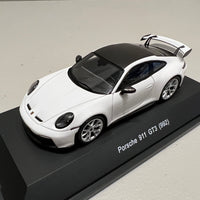 Porsche 992 GT3 White - 1:43 Scale Resin Model Car - Spark