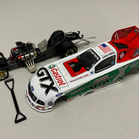 JOHN FORCE 2006 CASTROL GTX MUSTANG FUNNY CAR - 1:24 SCALE DIECAST MODEL - ACTION