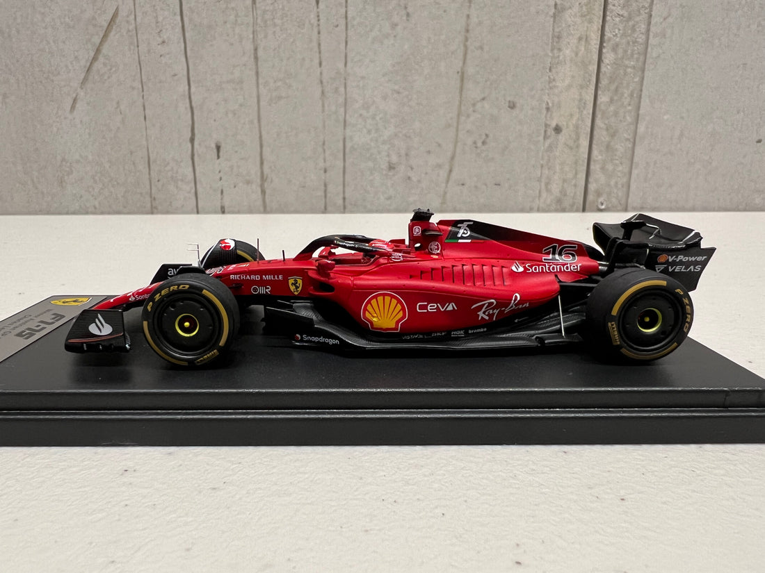 Ferrari F1-75 No.16 Winner Austria GP 2022 - Charles Leclerc - 1:43 Scale Resin Model Car - LookSmart