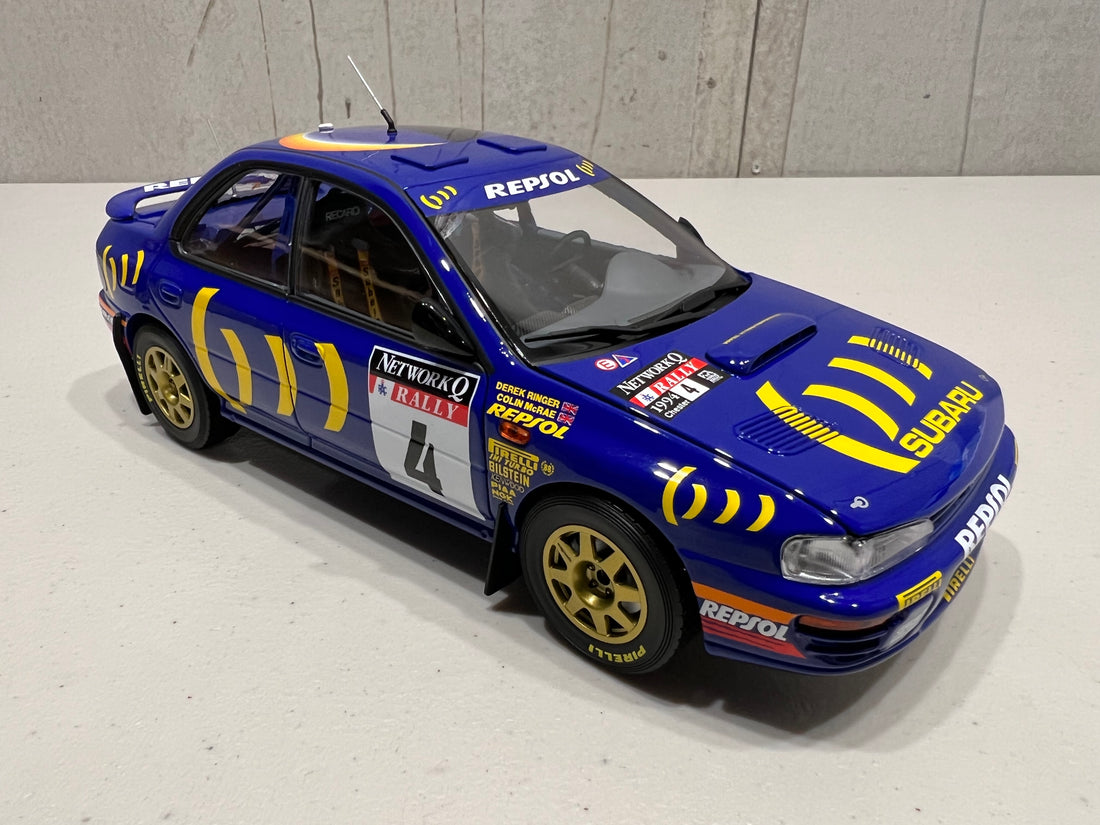 Subaru Impreza 1994 RAC (#4) - 1:18 Scale Diecast Model Car - Kyosho