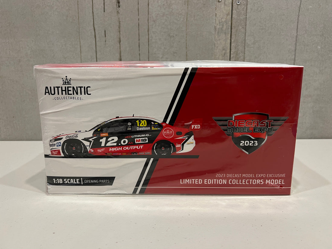 WILL DAVISON - 2018 FORD FGX FALCON - 23 RED RACING - IPSWICH SUPERSPRINT - 1:18 SCALE DIECAST MODEL - AUTHENTIC COLLECTABLES