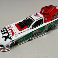 JOHN FORCE 2006 CASTROL GTX MUSTANG FUNNY CAR - 1:24 SCALE DIECAST MODEL - ACTION