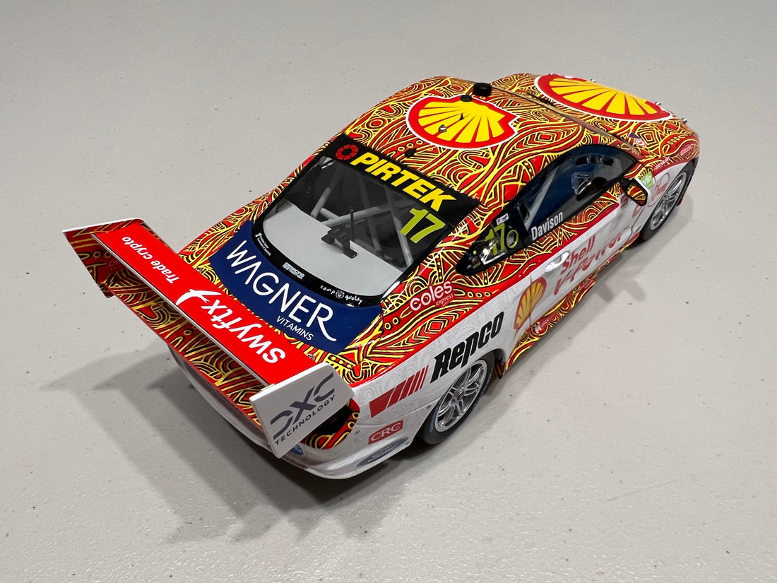 WILL DAVISON - Shell V-Power Racing Team #17 Ford Mustang GT - 2022 Darwin Triple Crown Indigenous Round - 1:18 Scale Diecast Model - Authentic Collectables