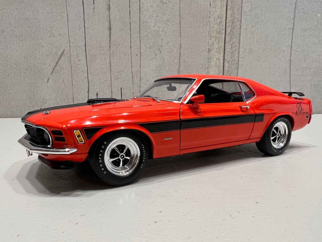 1970 FORD MUSTANG MACH 1 SIDEWINDER SPECIAL 1:18 DIECAST MODEL - ACME