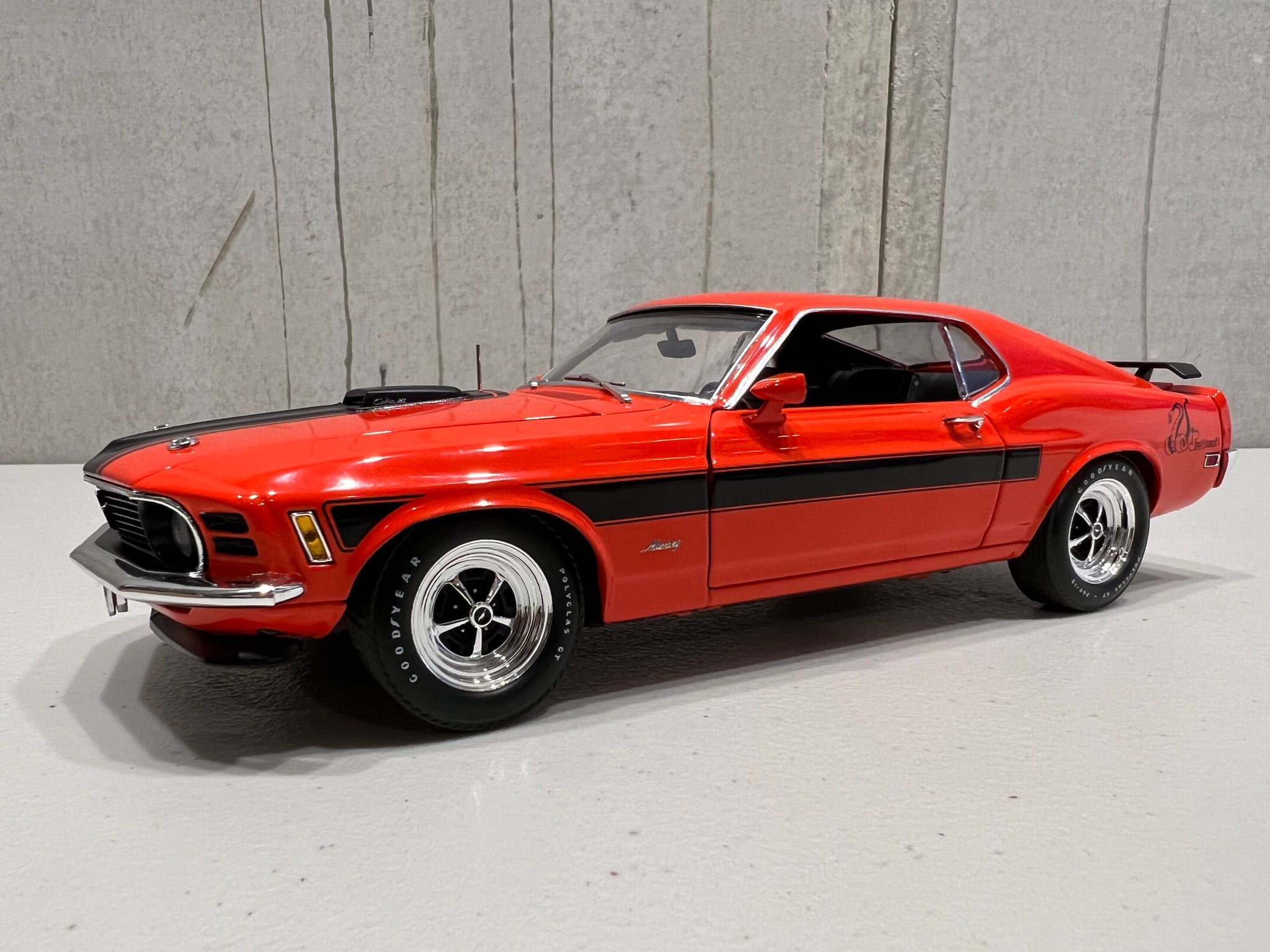 1970 FORD MUSTANG MACH 1 SIDEWINDER SPECIAL 1:18 DIECAST MODEL - ACME ...