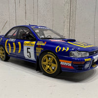 Subaru Impreza 1995 Monte-Carlo (#5) - 1:18 Scale Diecast Model Car