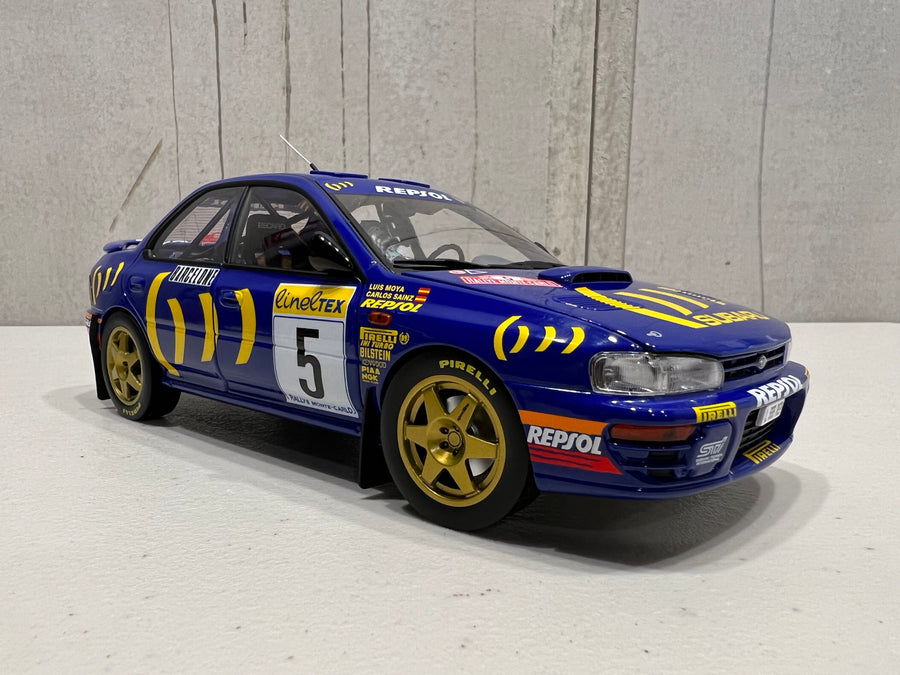 Subaru Impreza 1995 Monte-Carlo (#5) - 1:18 Scale Diecast Model Car