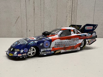 John Force "AMERICAN MADE 16X CHAMP" 2014 Mustang Funny Car - 1:24 Scale Diecast Model - ACTION