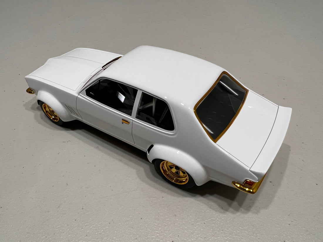 PETER BROCK - LJ TORANA V8 SPORTS SEDAN "BEAST BROCK" - 1 OF 52 - 1:18 SCALE MODEL