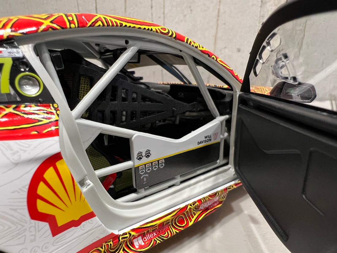 WILL DAVISON - Shell V-Power Racing Team #17 Ford Mustang GT - 2022 Darwin Triple Crown Indigenous Round - 1:18 Scale Diecast Model - Authentic Collectables