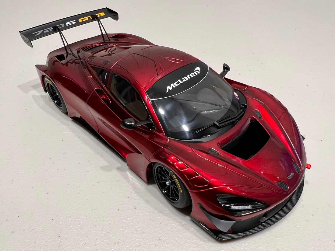 McLAREN 720S GT3 (VOLCANO RED) - 1:18 SEALED BODY - AUTOART