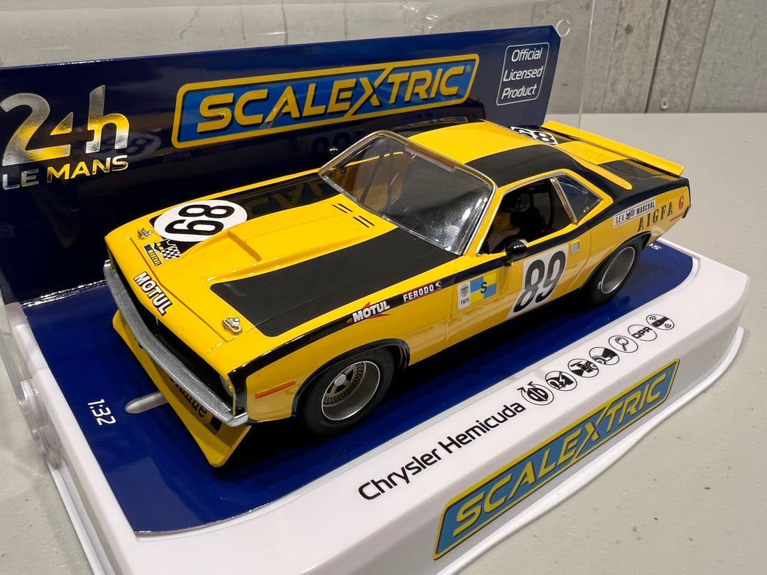 Scalextric Chrysler Hemicuda Lemans 1975