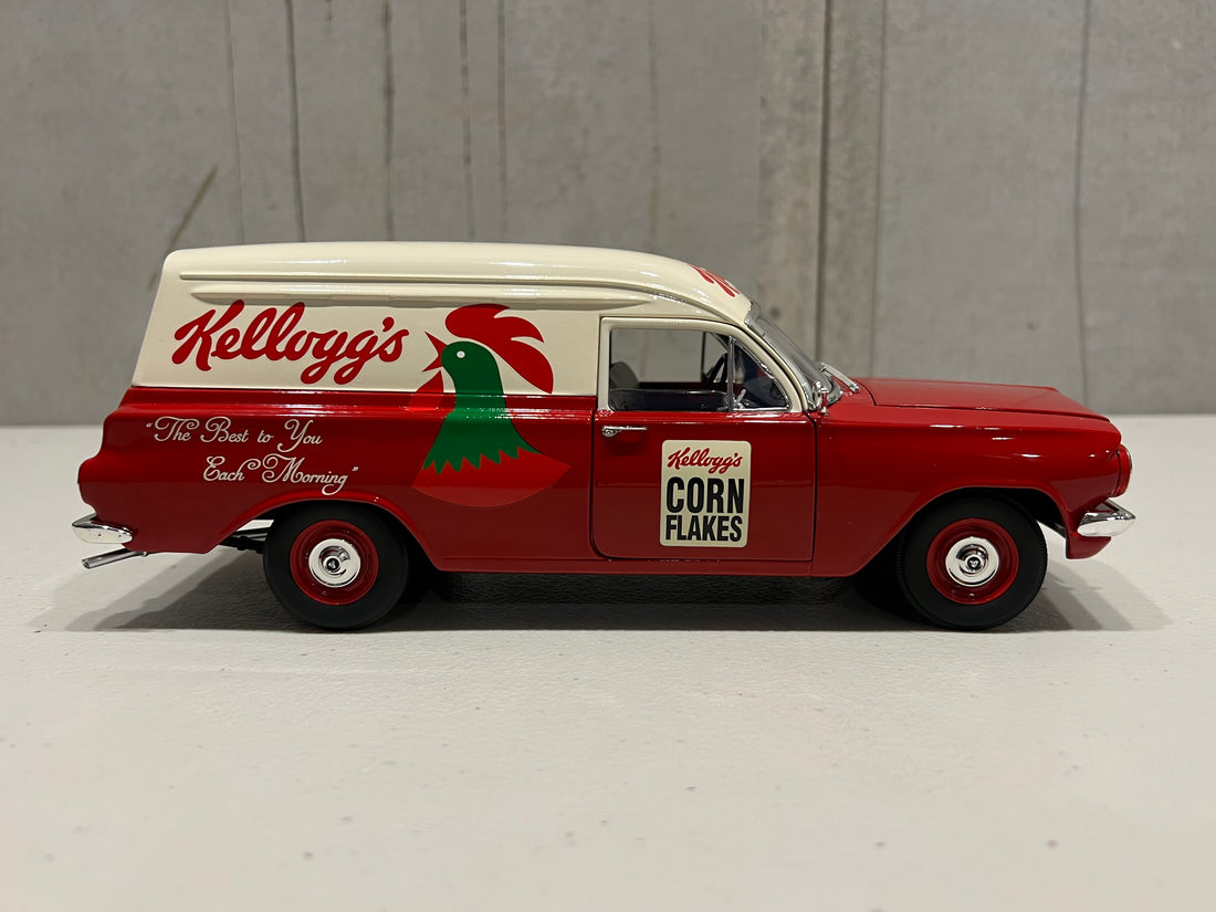 HOLDEN EH PANEL VAN KELLOGG’S "TASTES OF AUSTRALIA COLLECTION"- 1:18 SCALE DIECAST