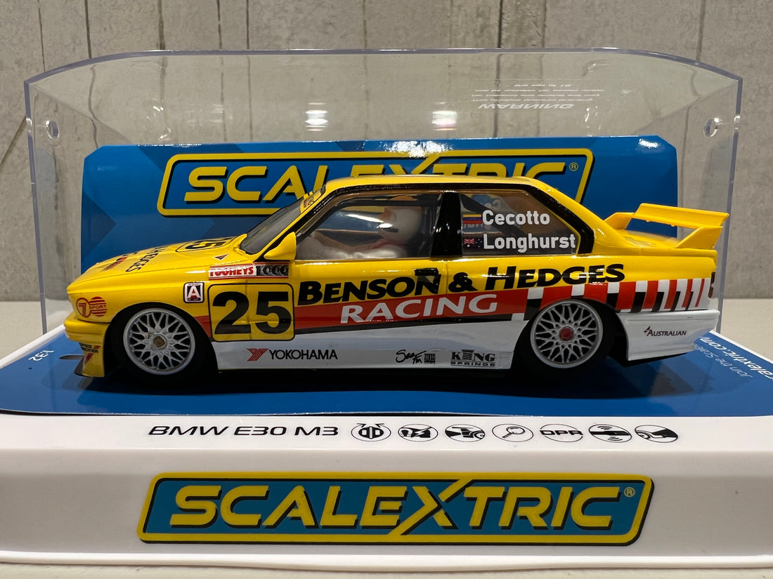 Scalextric BMW E30 M3 Bathurst 1000 1992 Longhurst and Cecotto