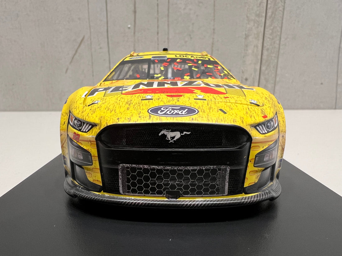 JOEY LOGANO 2022 PENNZOIL LAS VEGAS RACED WIN 1:24 ELITE DIECAST