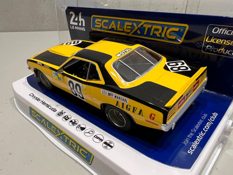 Scalextric Chrysler Hemicuda Lemans 1975