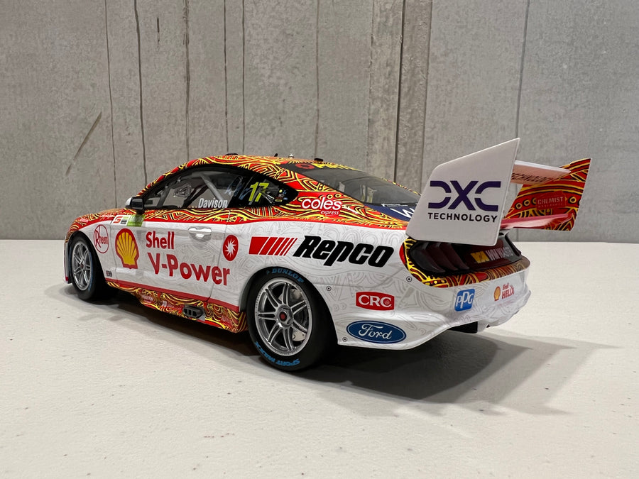 WILL DAVISON - Shell V-Power Racing Team #17 Ford Mustang GT - 2022 Darwin Triple Crown Indigenous Round - 1:18 Scale Diecast Model - Authentic Collectables