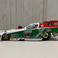 JOHN FORCE 2006 CASTROL GTX MUSTANG FUNNY CAR - 1:24 SCALE DIECAST MODEL - ACTION