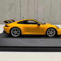 Porsche 992 GT3 Signal Yellow - 1:43 Scale Resin Model Car - Spark