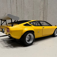 Lamborghini Urraco Rally - Yellow Pearl - 1:18 Scale Diecast Model Car - Kyosho