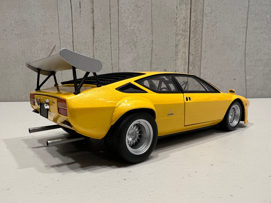 Lamborghini Urraco Rally - Yellow Pearl - 1:18 Scale Diecast Model Car - Kyosho