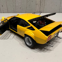 Lamborghini Urraco Rally - Yellow Pearl - 1:18 Scale Diecast Model Car - Kyosho