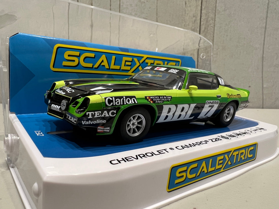 Scalextric Chevrolet Camaro Z28 Spa 24hrs 1981