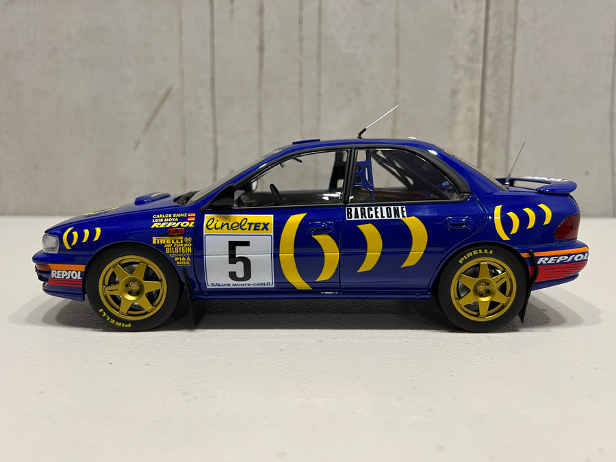 Subaru Impreza 1995 Monte-Carlo (#5) - 1:18 Scale Diecast Model Car