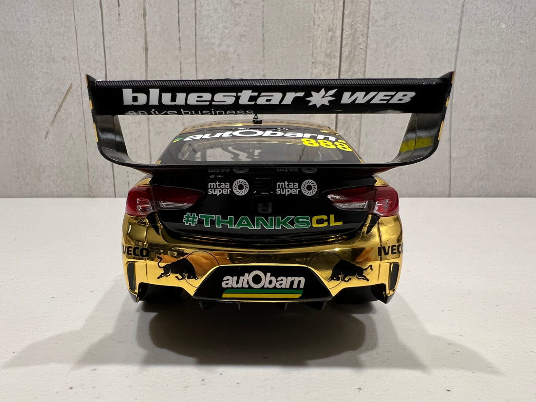 HOLDEN ZB COMMODORE AUTOBARN LOWNDES RACING #888 - LOWNDES - 2018 NEWCASTLE 500  "LOWNDES FINAL RACE" - 1:18 SCALE DIECAST MODEL - BIANTE - RRP $319 NOW $279