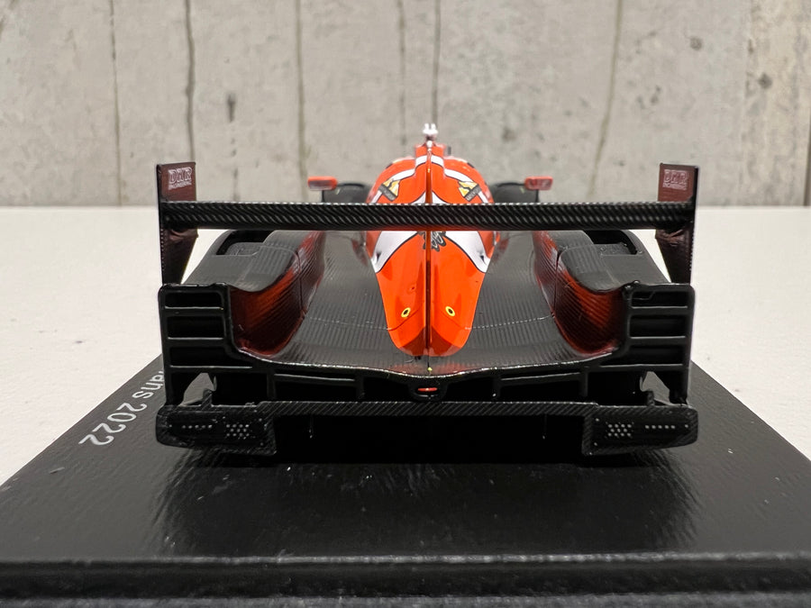 Oreca 07 - Gibson No.3 DKR Engineering - 24H Le Mans 2022 - L. Hörr - J. Glorieux - A. Cougnaud - 1:43 Scale Resin Model Car - Spark