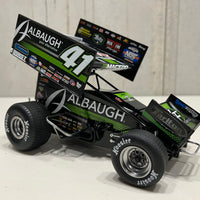 2023 #41 ALBAUGH/ MVT SPRINT CAR - CARSON MACEDO - 1:18 SCALE DIECAST