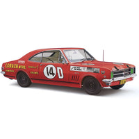 1968 BATHURST - #14D HOLDEN HK MONARO GTS 327 - 1968 BATHURST CONTROVERSY - 1:18 SCALE DIECAST MODEL