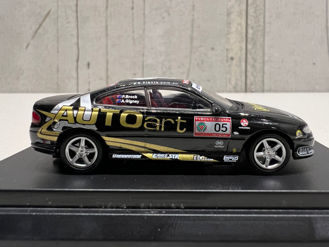 P.BROCK - A.GIGNEY - TARGA TASMANIA 2004 - HOLDEN CV8 MONARO - 1:64 SCALE DIECAST MODEL - BIANTE