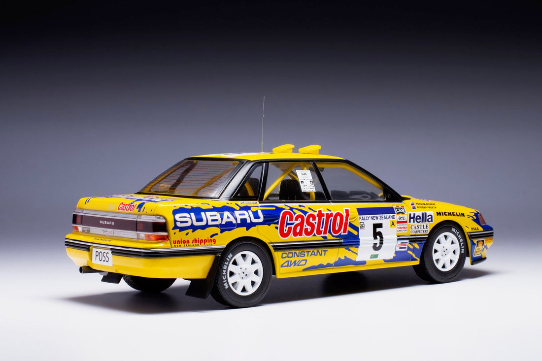 Subaru Legacy RS No.5 Possum Bourne R.Freeth Rally New Zealand 1992 - 1:18 Scale Model- Limited Edition Only 504 pieces