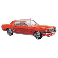 1966 Pony Mustang Signal Flare Red 1:18 Scale Diecast Model