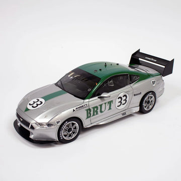 *PRE-ORDER* ALLAN MOFFAT - FORD MUSTANG - ALLAN MOFFAT RACING - ALLAN MOFFAT #33 - 1969 BRUT TRANS AM BOSS 302 - 1973 RETRO LIVERY - 1:43 SCALE DIECAST MODEL - BIANTE (Copy)