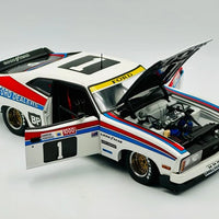 1977 BATHURST WINNER #1 & #2 FINISH - TWIN SET - FORD XC FALCON - WINNERS PLAQUE - 1:18 SCALE DIECAST MODELS - BIANTE