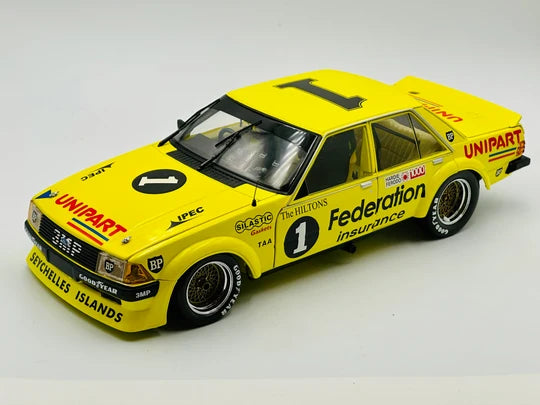 1980 BATHURST ALLAN MOFFAT - #1 FEDERATION FORD XD FALCON - 1:18 SCALE DIECAST MODEL - BIANTE