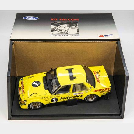 1980 BATHURST ALLAN MOFFAT - #1 FEDERATION FORD XD FALCON - 1:18 SCALE DIECAST MODEL - BIANTE