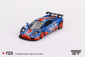 1995 Le Mans 24 Hr - #24 Gulf Racing McLaren F1 GTR - 1:64 Scale Diecast Model - MINI GT