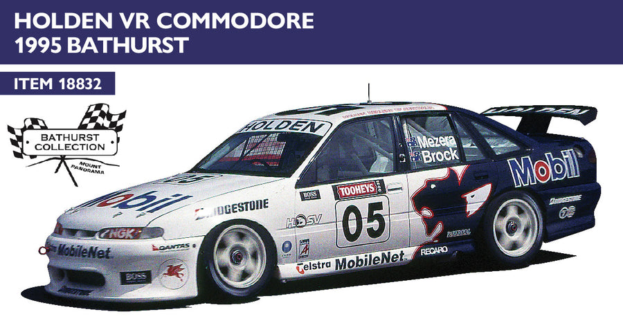 *PRE-ORDER* HOLDEN VR COMMODORE - 1995 BATHURST - BROCK MEZERA - 1:18 SCALE DIECAST MODEL