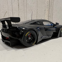 McLAREN 650S GT3 (GLOSS BLACK/MATT BLACK ACCENTS) 1:18 - AUTOART