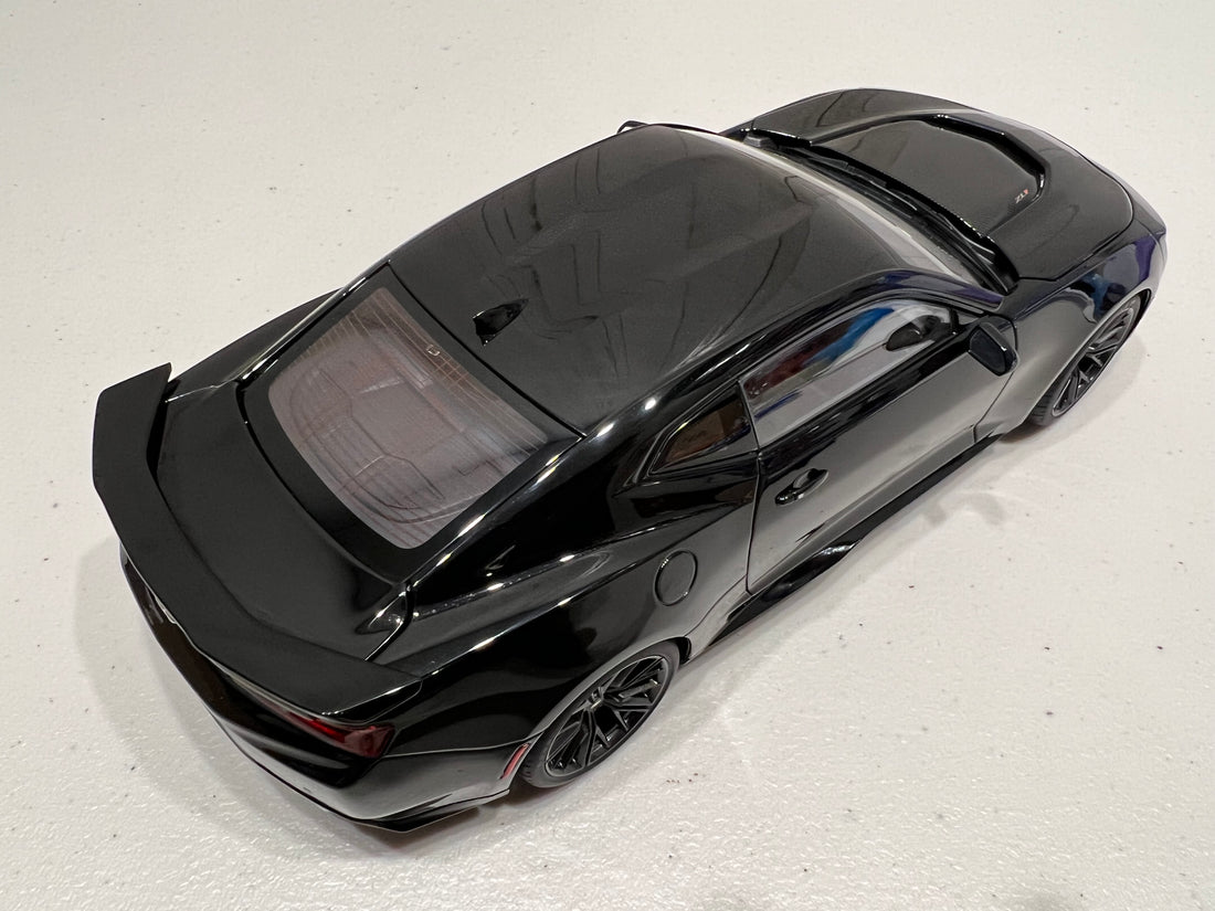 CHEVROLET CAMARO ZL1 2017 (BLACK) - 1:18 SCALE COMPOSITE MODEL - AUTOART