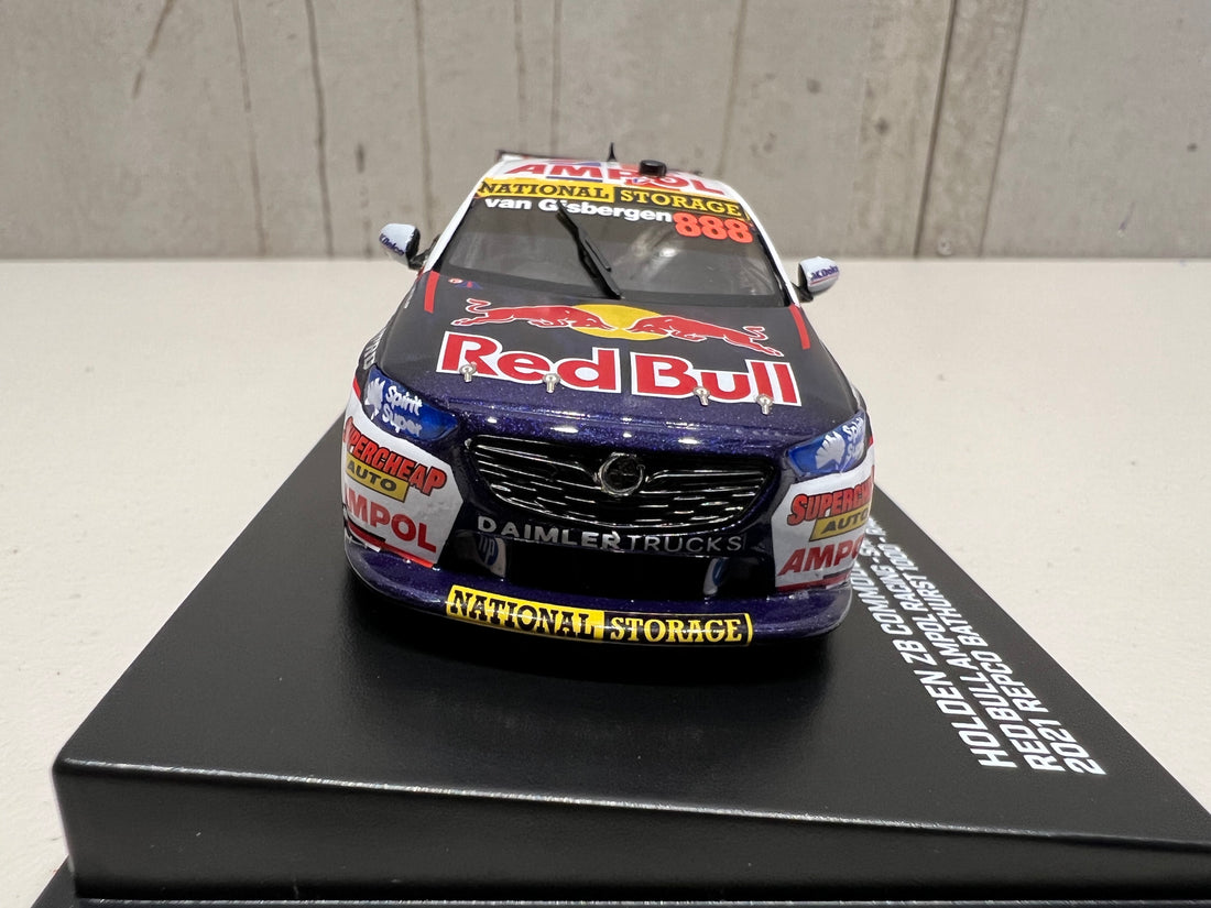 2021 HOLDEN ZB COMMODORE - RED BULL AMPOL RACING - VAN GISBERGEN/TANDER #888 - REPCO Bathurst 1000 - 1:43 Scale Diecast Model Car - BIANTE