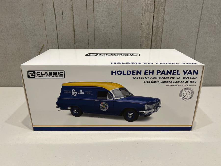 HOLDEN EH PANEL VAN - ROSELLA "TASTES OF AUSTRALIA COLLECTION" 1:18 DIECAST