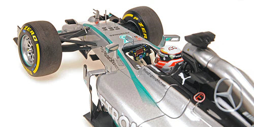 Lewis Hamilton - 2014 World Champion - Mercedes-AMG W05 - 1:18 Scale model - Minichamps