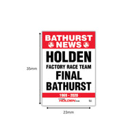 HOLDEN ZB COMMODORE RED BULL HOLDEN RACING - #97 VAN GISBERGEN/TANDER - 2020 BATHURST 1000 WINNER - "Thanks Holden Fans" - 1:18 Scale Diecast Model Car