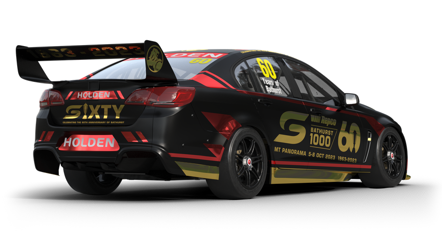 *PRE-ORDER* 2023 BATHURST 1000 - HOLDEN COMMODORE VF V8 SUPERCAR - 60th ANNIVERSARY OF THE BATHURST GREAT RACE - SPECIAL LIMITED EDITION - 1:43 Scale Diecast Model Car - BIANTE